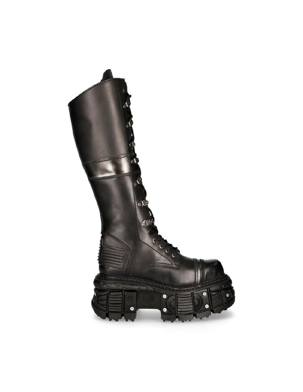 New Rock HIGH BOOT IMPERFECT M-TANK004-C7
