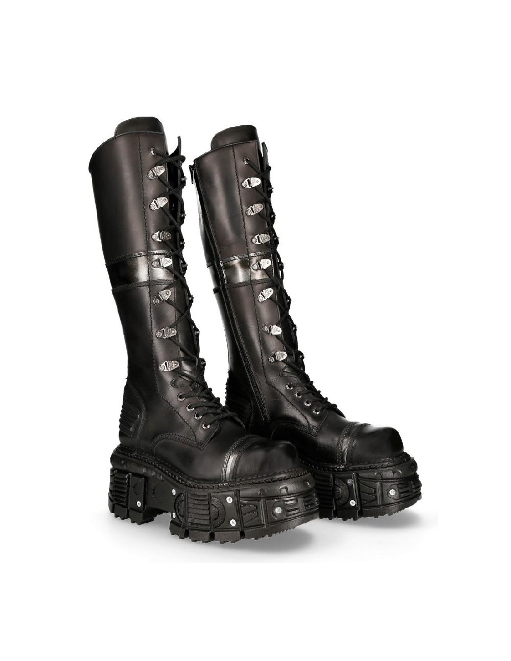 new rock HIGH BOOT IMPERFECT M-TANK004-C7