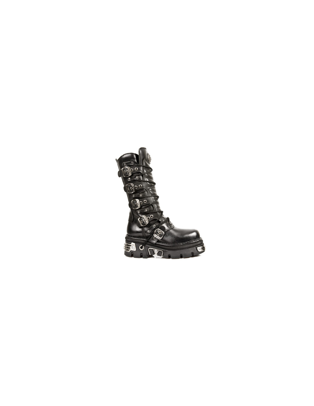 new rock HIGH BOOT METALLIC M-1012-C1