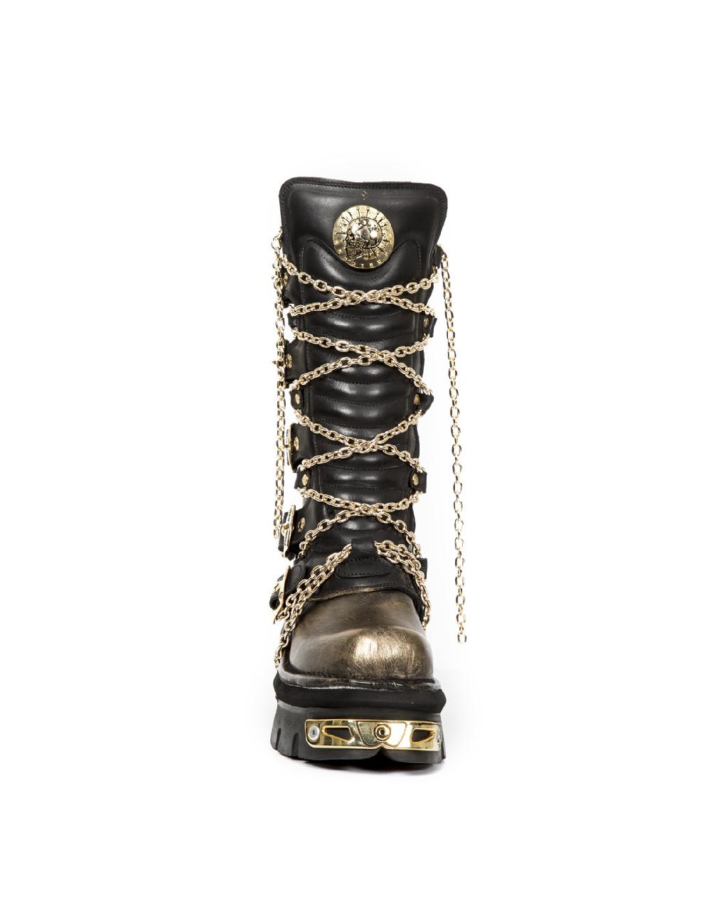 New Rock HIGH BOOT METALLIC M-1013-C3