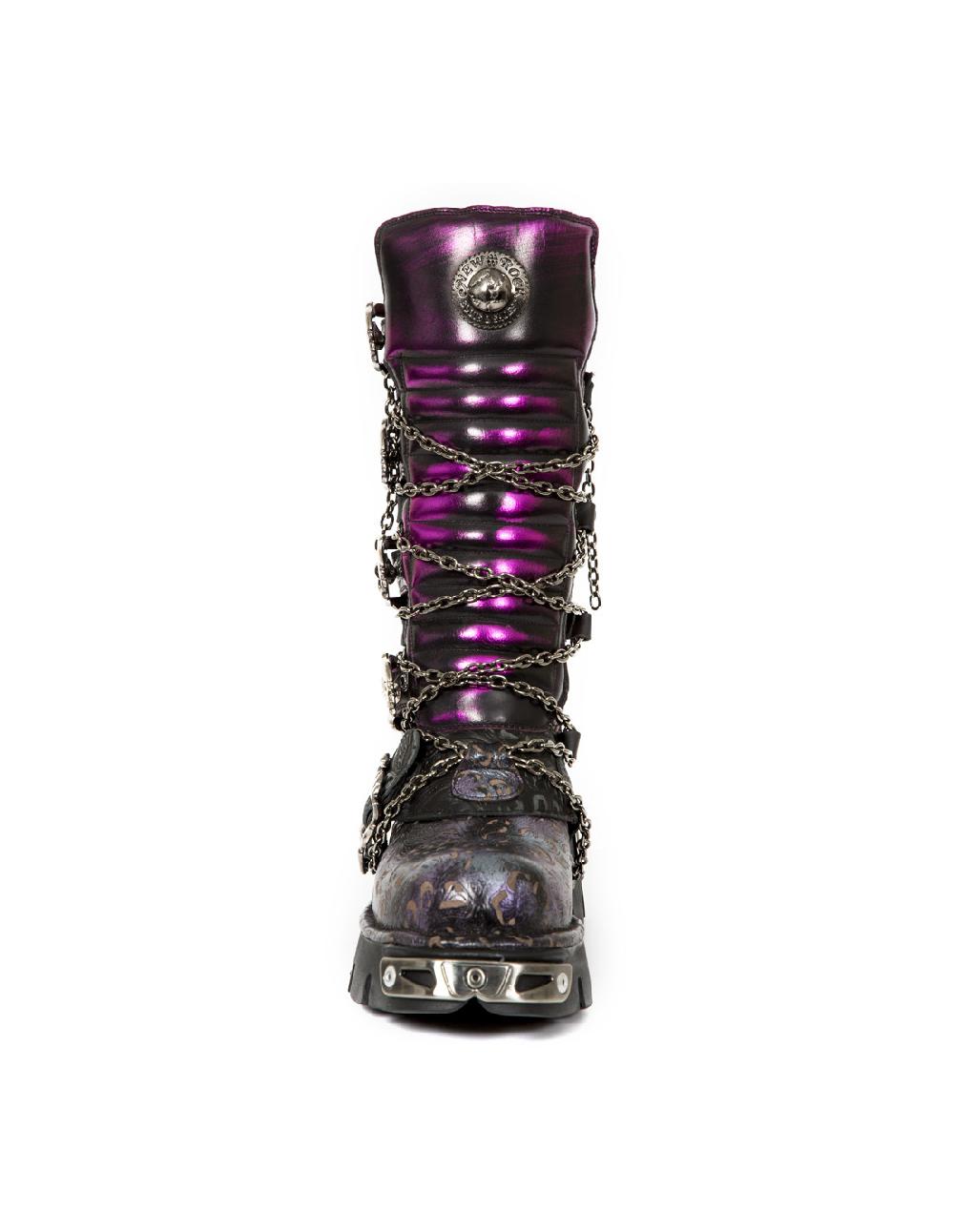 New Rock HIGH BOOT METALLIC M-1013-CZ69