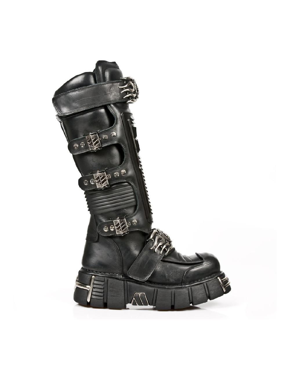 New Rock HIGH BOOT METALLIC M-1024-S1