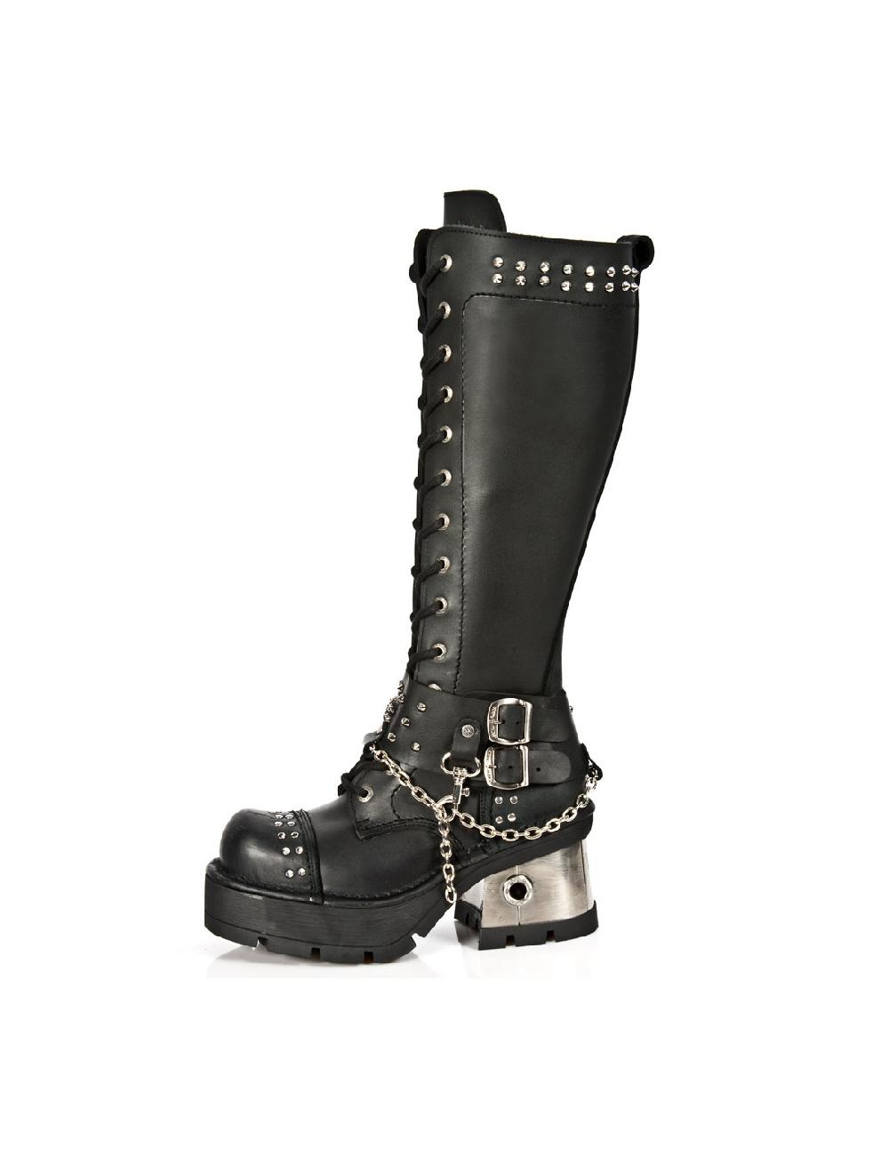 New Rock HIGH BOOT METALLIC M-1027-C1