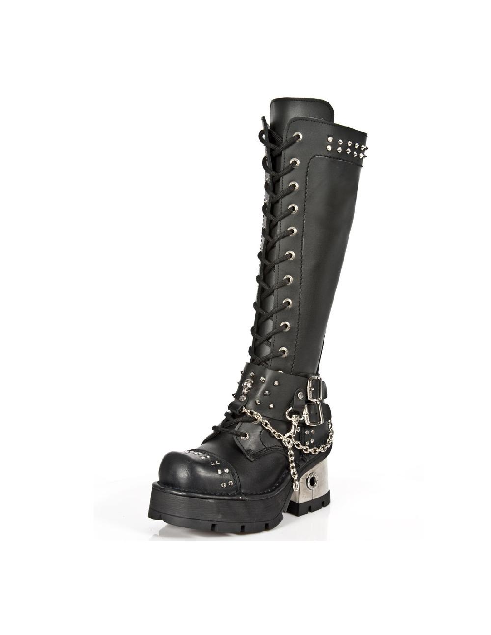 New Rock HIGH BOOT METALLIC M-1027-C1