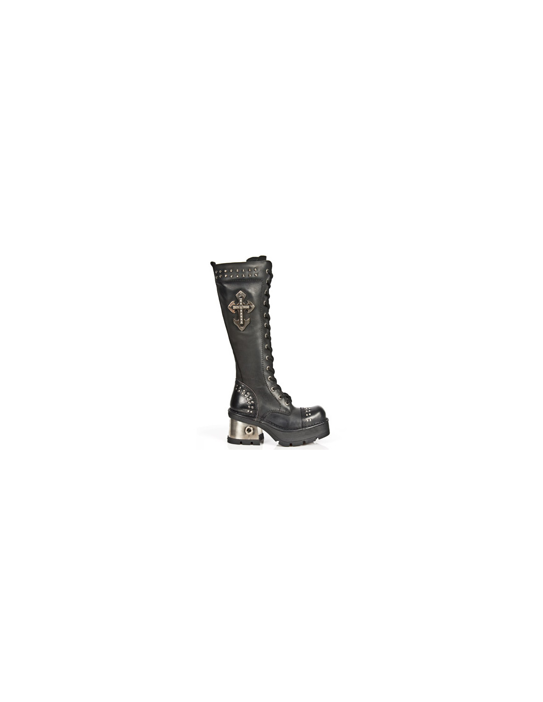 new rock HIGH BOOT METALLIC M-1031-C1