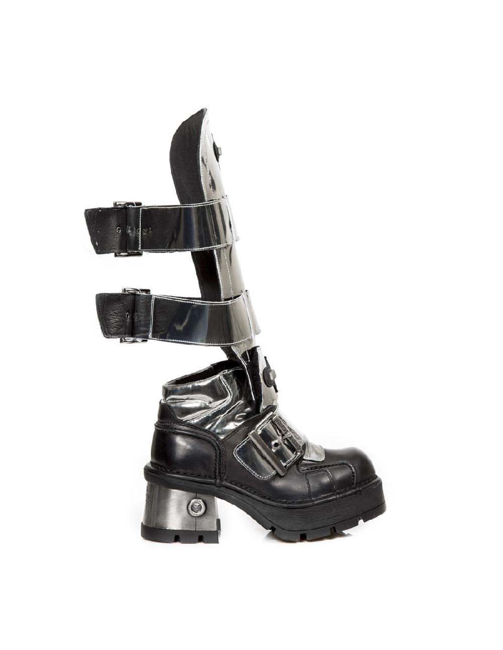 New Rock HIGH BOOT METALLIC M-1515-C3