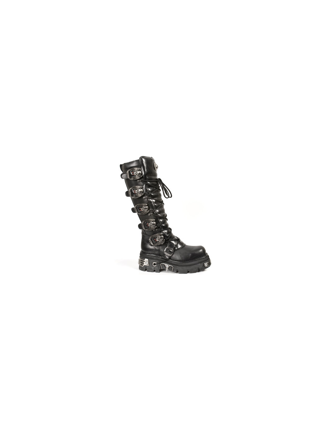 new rock HIGH BOOT METALLIC M-202-C2