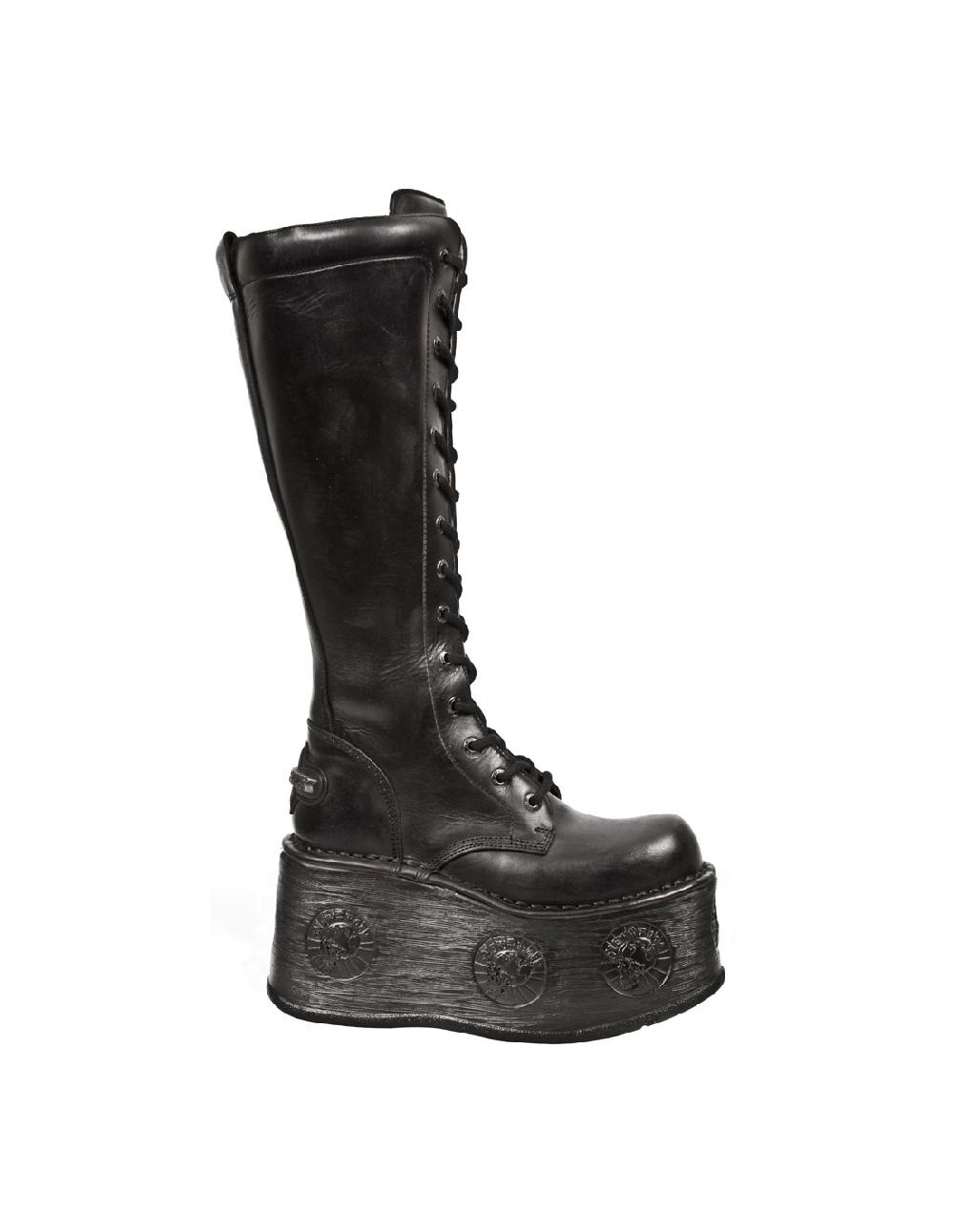 new rock HIGH BOOT METALLIC M-235-C2