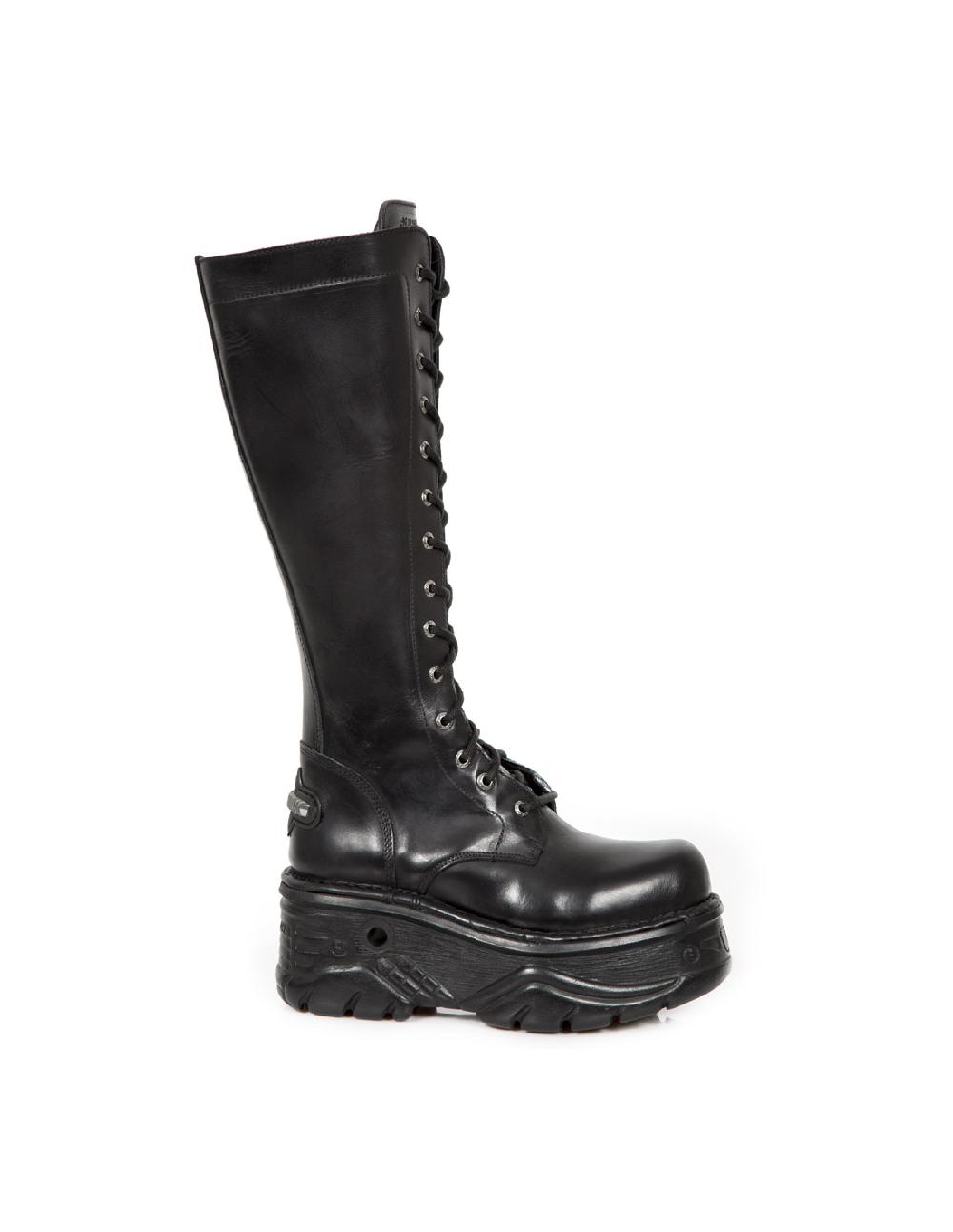 new rock HIGH BOOT METALLIC M-235-C3