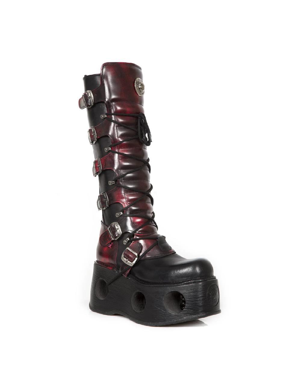 New Rock HIGH BOOT METALLIC M-272-C24