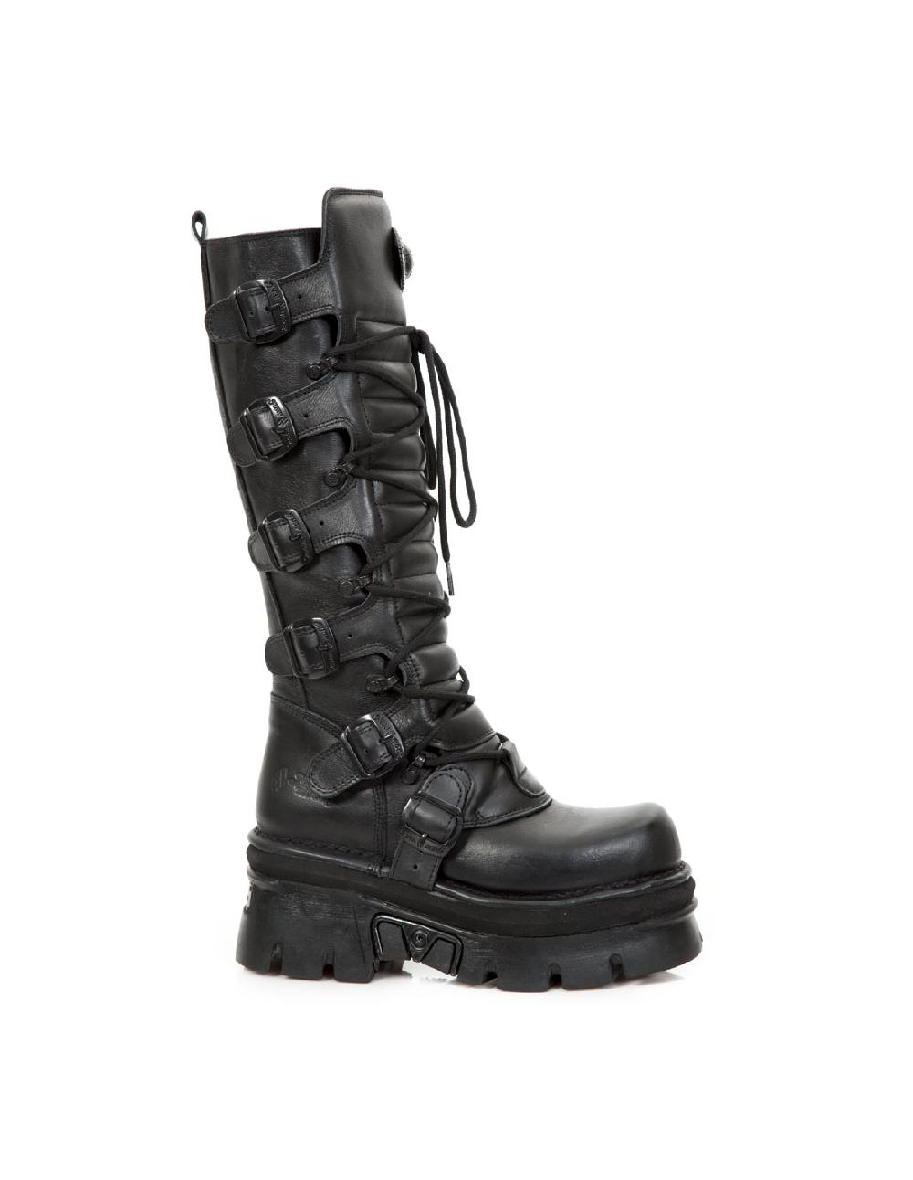 new rock HIGH BOOT METALLIC M-272-C28