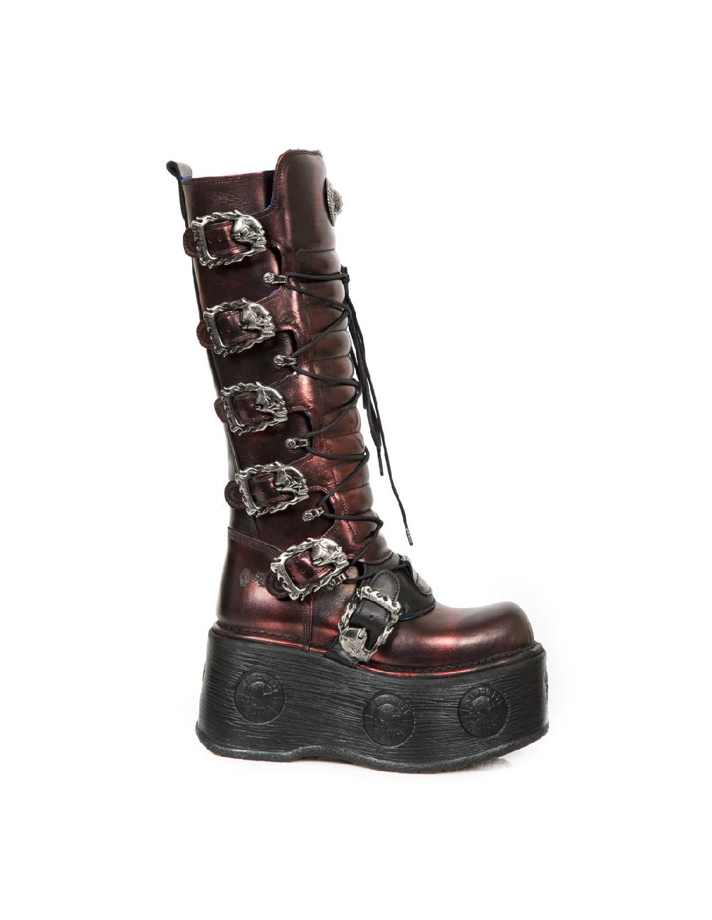 New Rock HIGH BOOT METALLIC M-272-CZ03