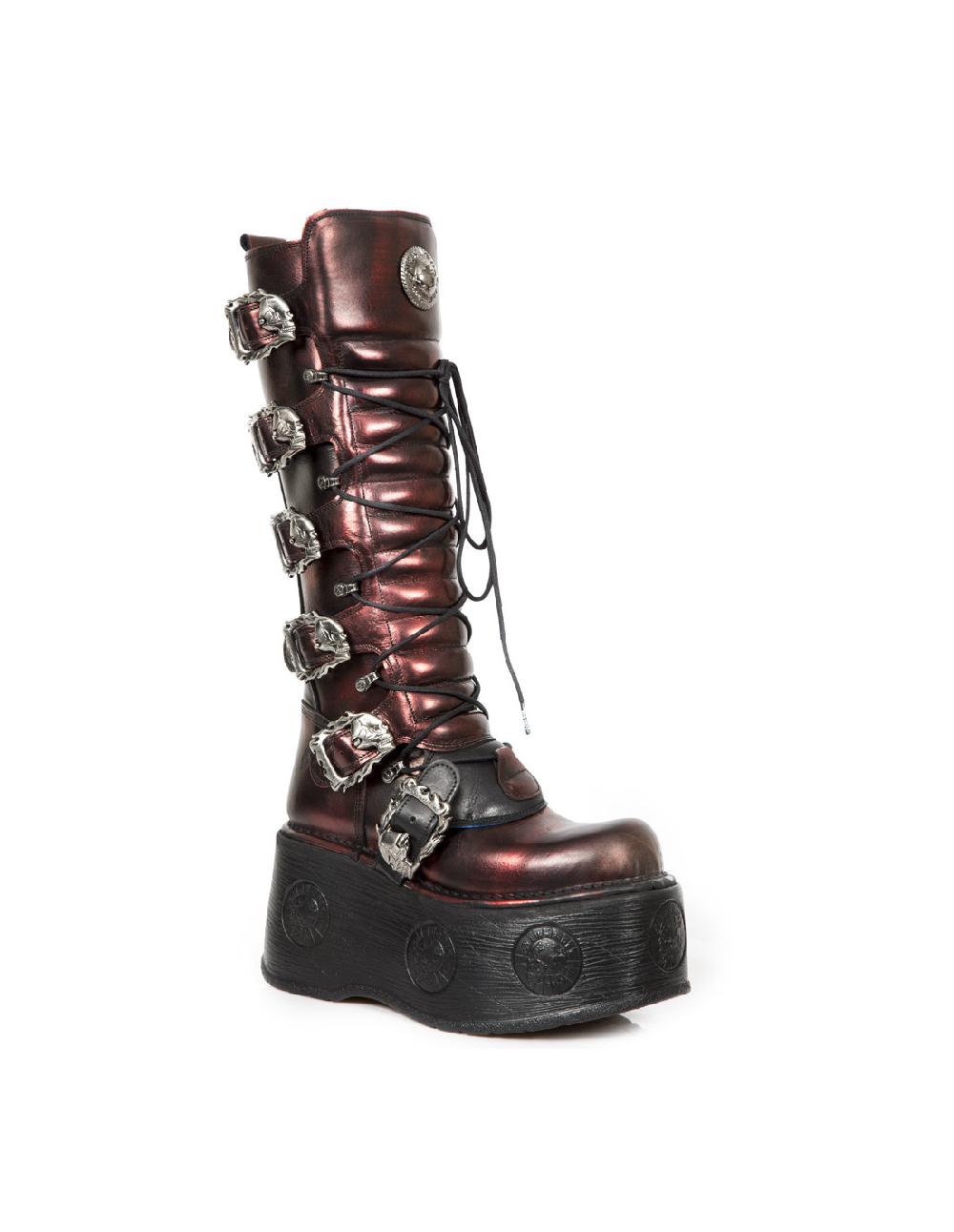 New Rock HIGH BOOT METALLIC M-272-CZ03