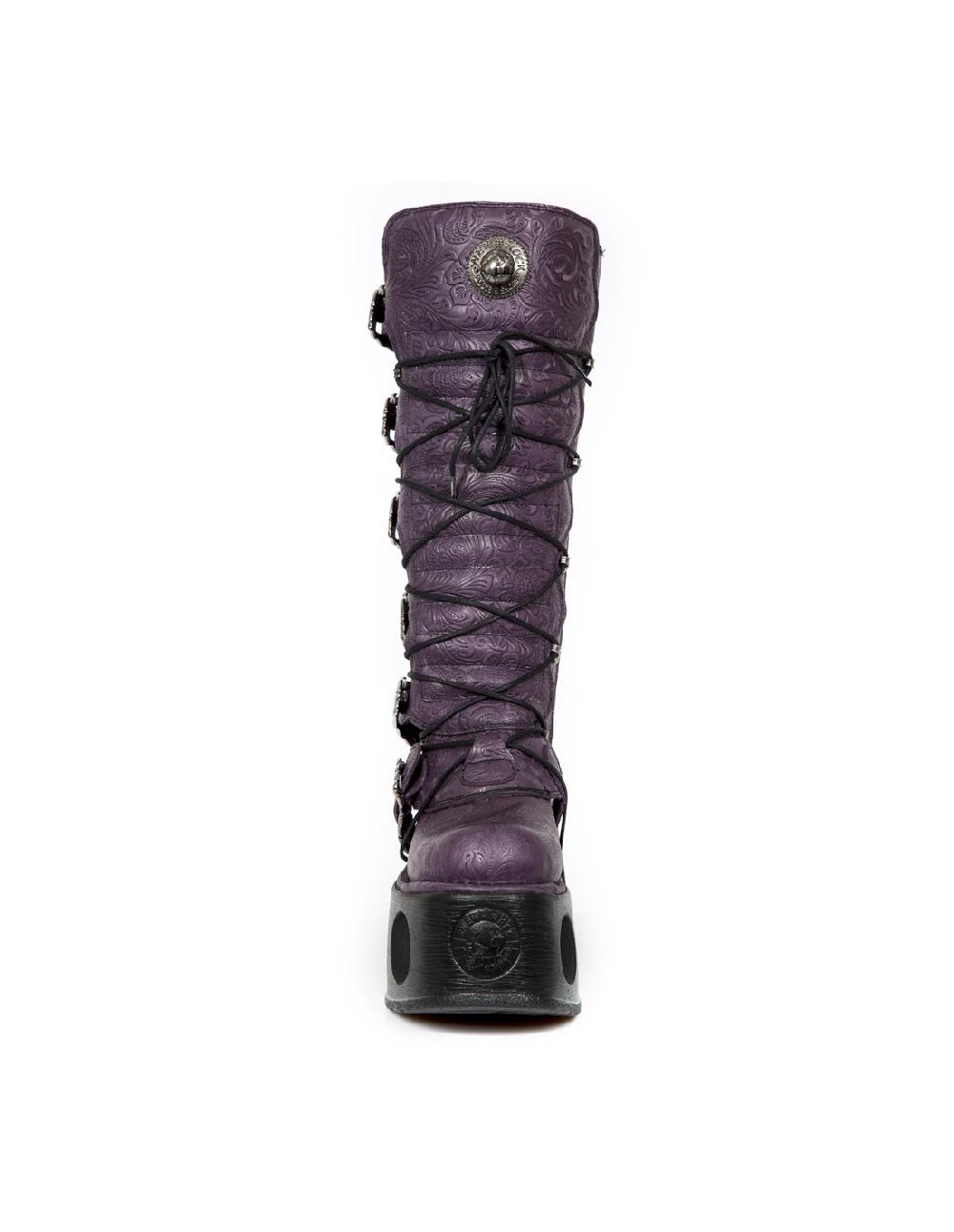 New Rock HIGH BOOT METALLIC M-272-CZ17