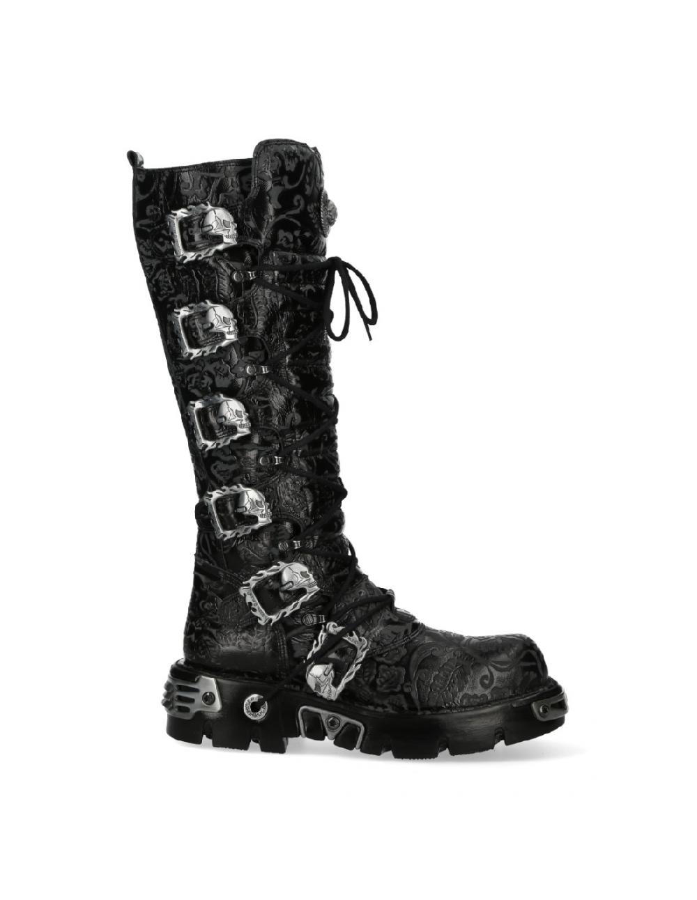 New Rock HIGH BOOT METALLIC M-272-CZ19