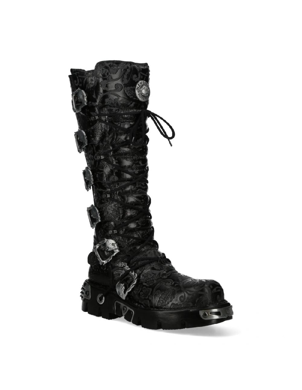 New Rock HIGH BOOT METALLIC M-272-CZ19
