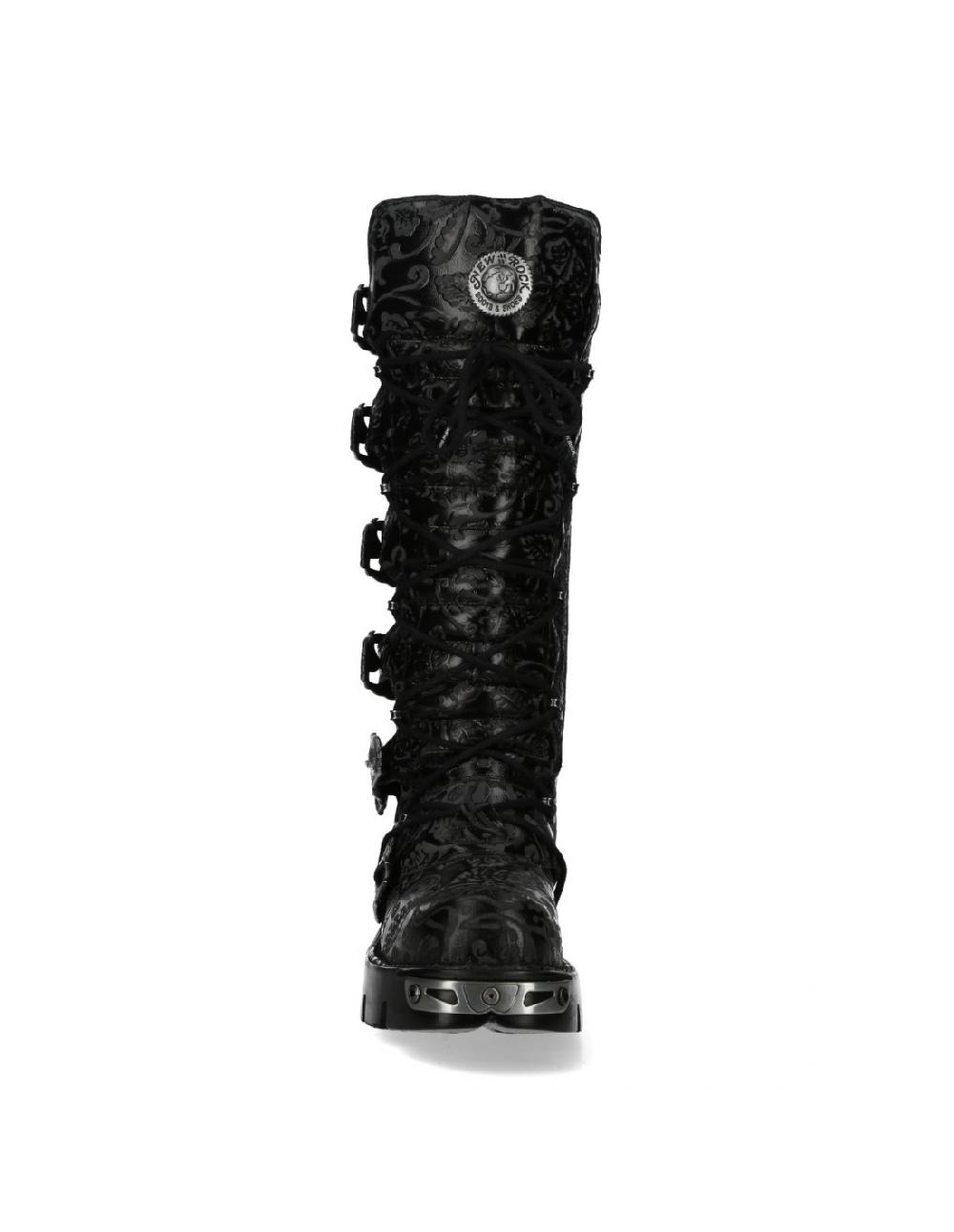 New Rock HIGH BOOT METALLIC M-272-CZ19