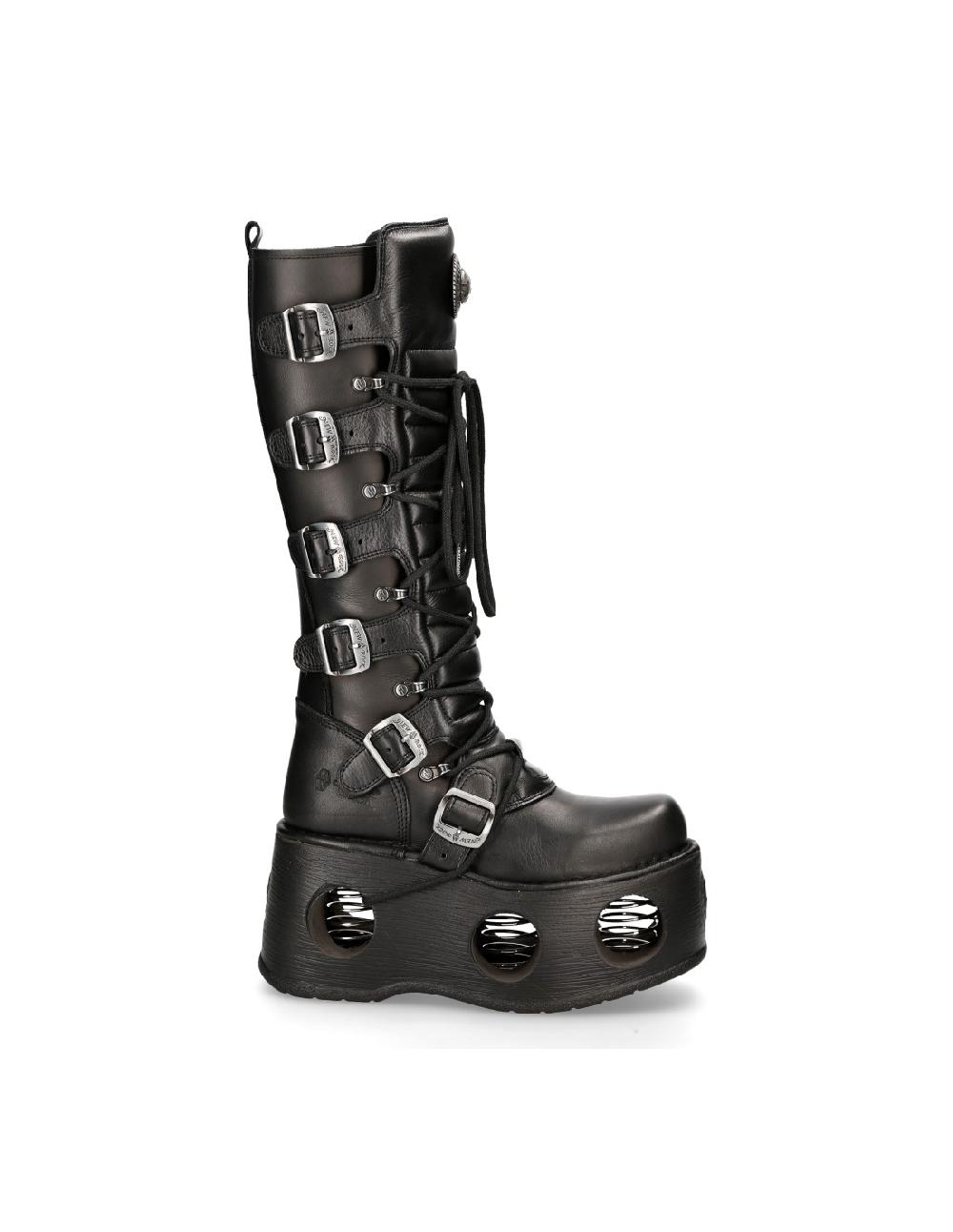 New Rock HIGH BOOT METALLIC M-272-S2