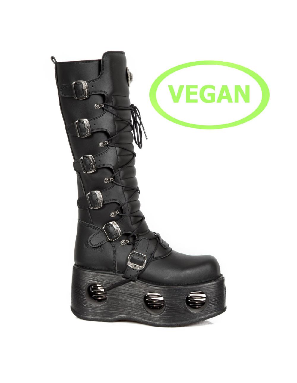 new rock HIGH BOOT METALLIC M-272-VC2