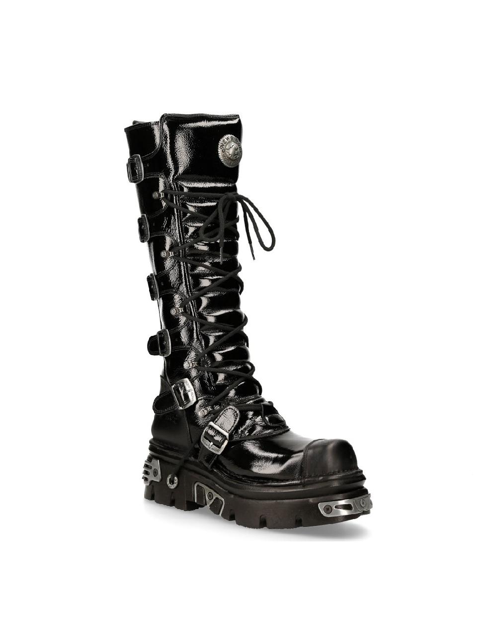 New Rock HIGH BOOT METALLIC M-314-C1