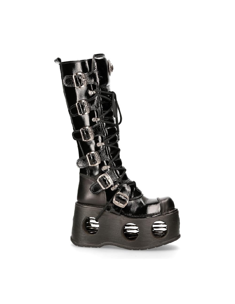 New Rock HIGH BOOT METALLIC M-314-S5