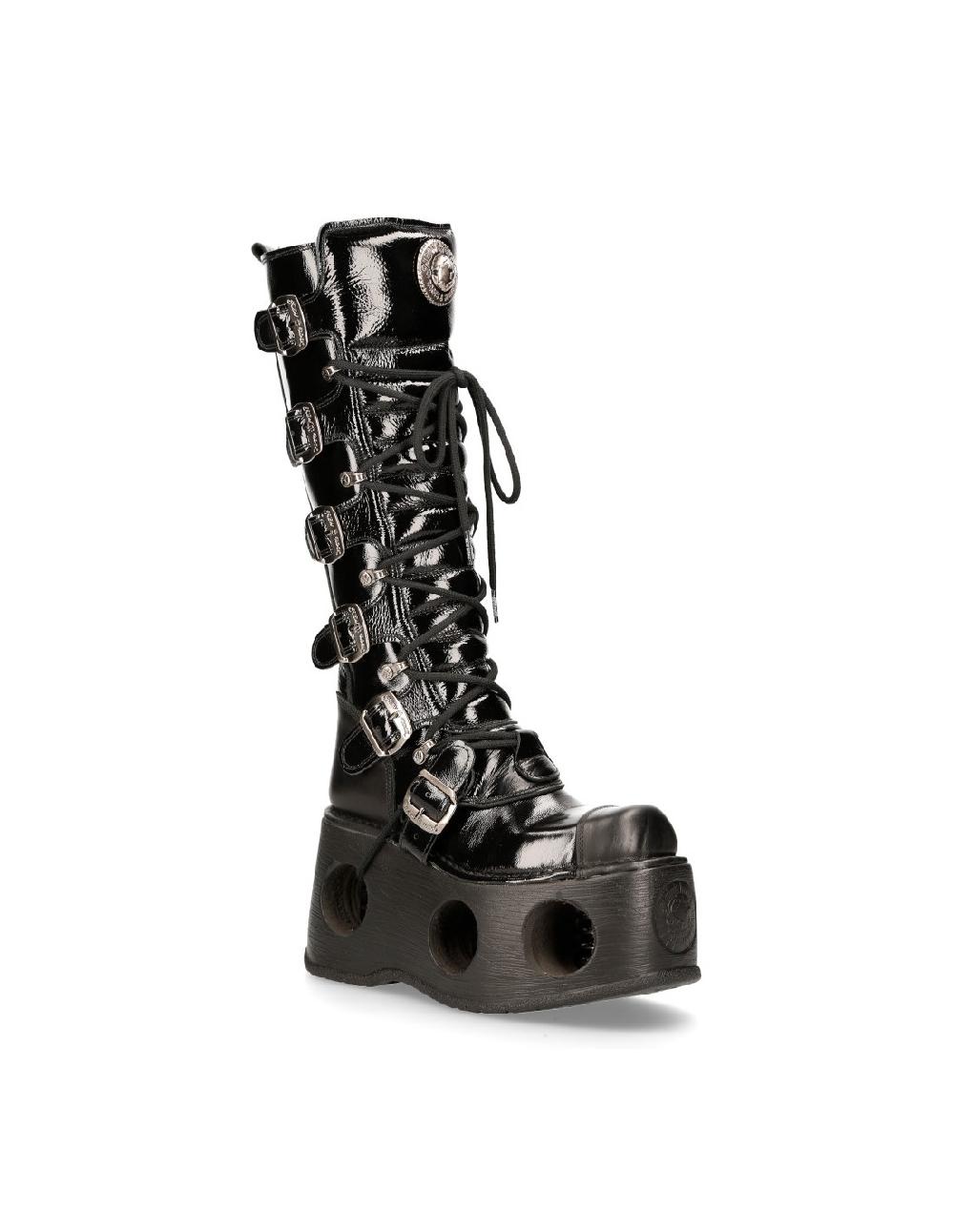 New Rock HIGH BOOT METALLIC M-314-S5