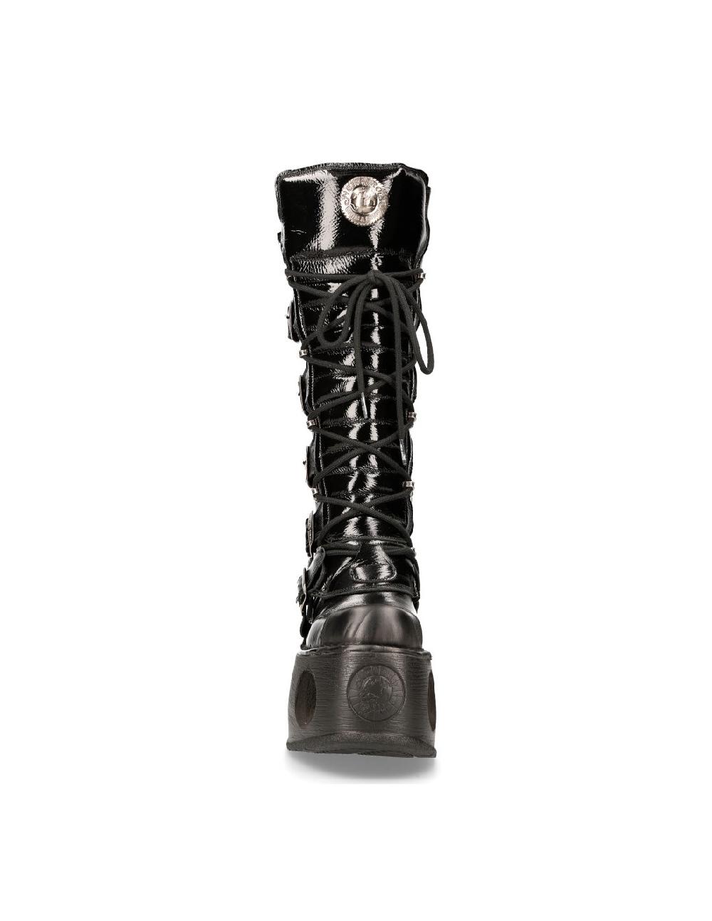New Rock HIGH BOOT METALLIC M-314-S5