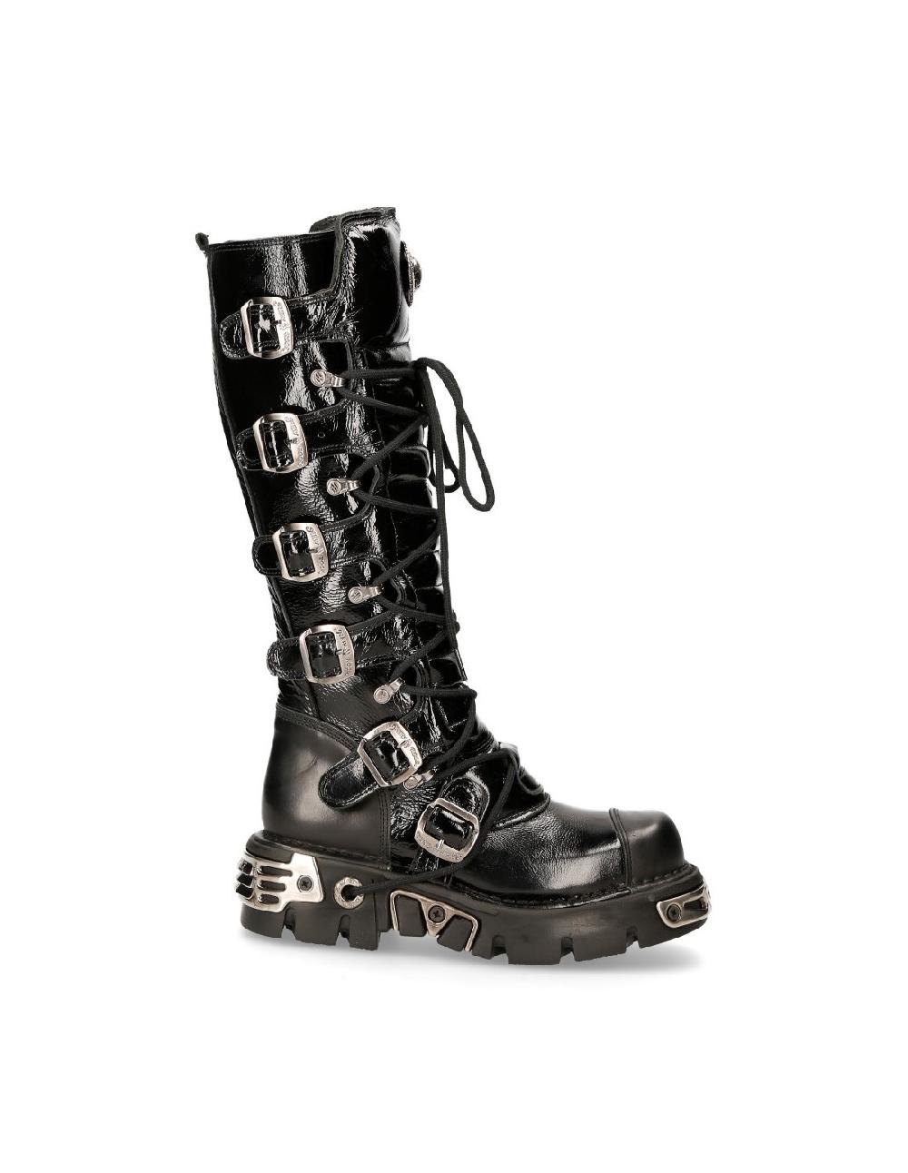 New Rock HIGH BOOT METALLIC M-314-S6