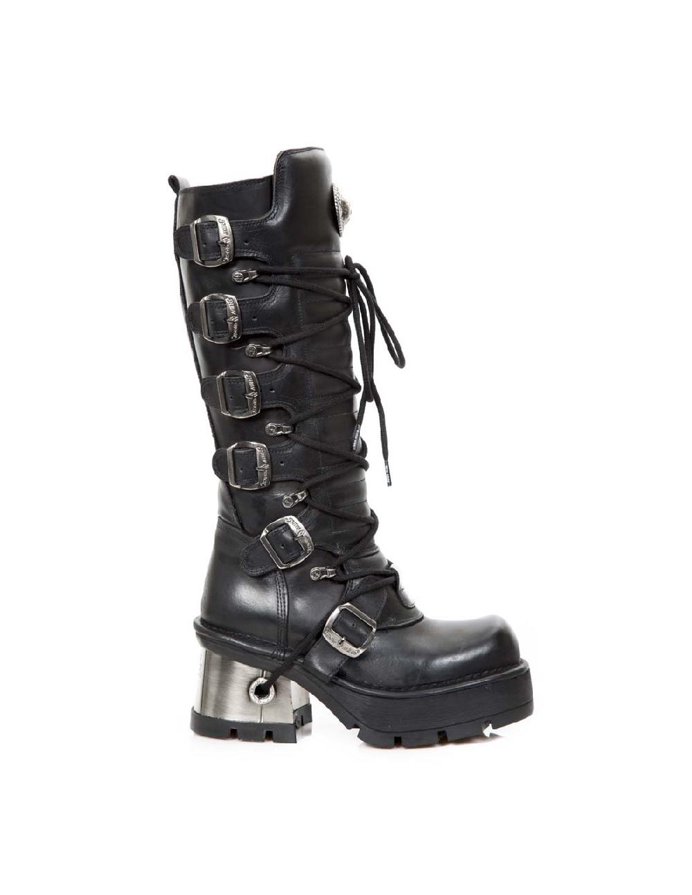 new rock HIGH BOOT METALLIC M-716-S1