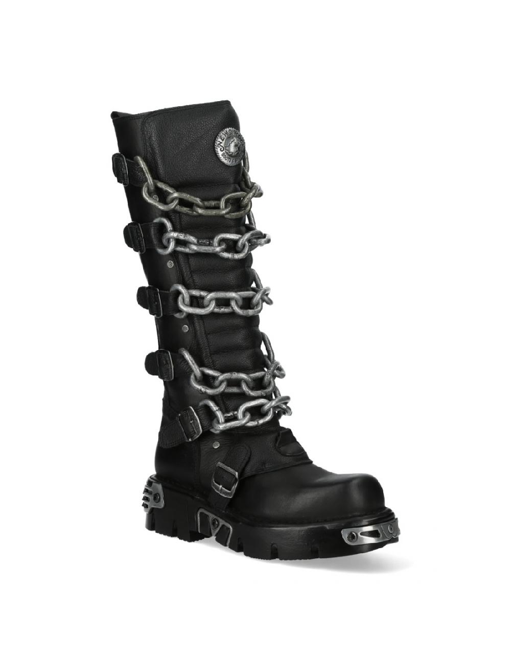 New Rock HIGH BOOT METALLIC M-718-C2