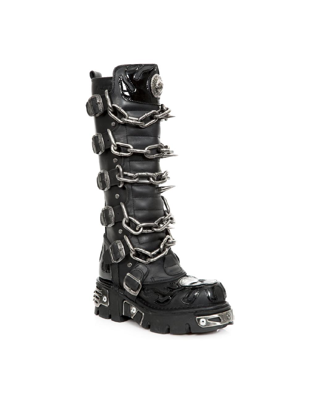 New Rock HIGH BOOT METALLIC M-719-S1