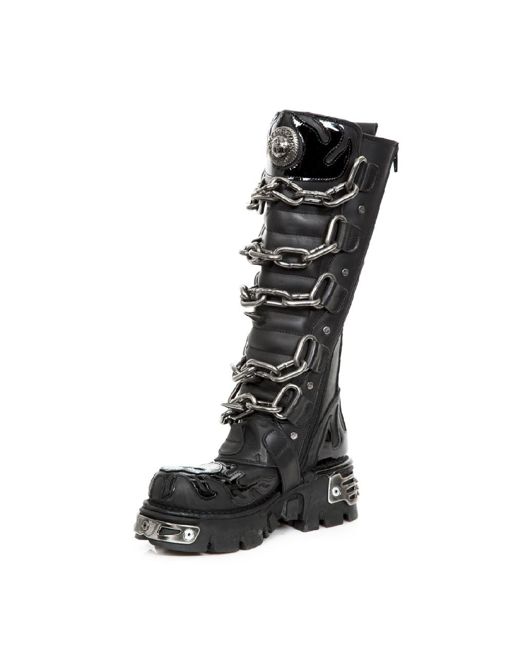 New Rock HIGH BOOT METALLIC M-719-S1