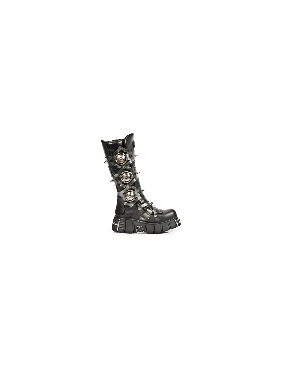 new rock HIGH BOOT METALLIC M-735-C10