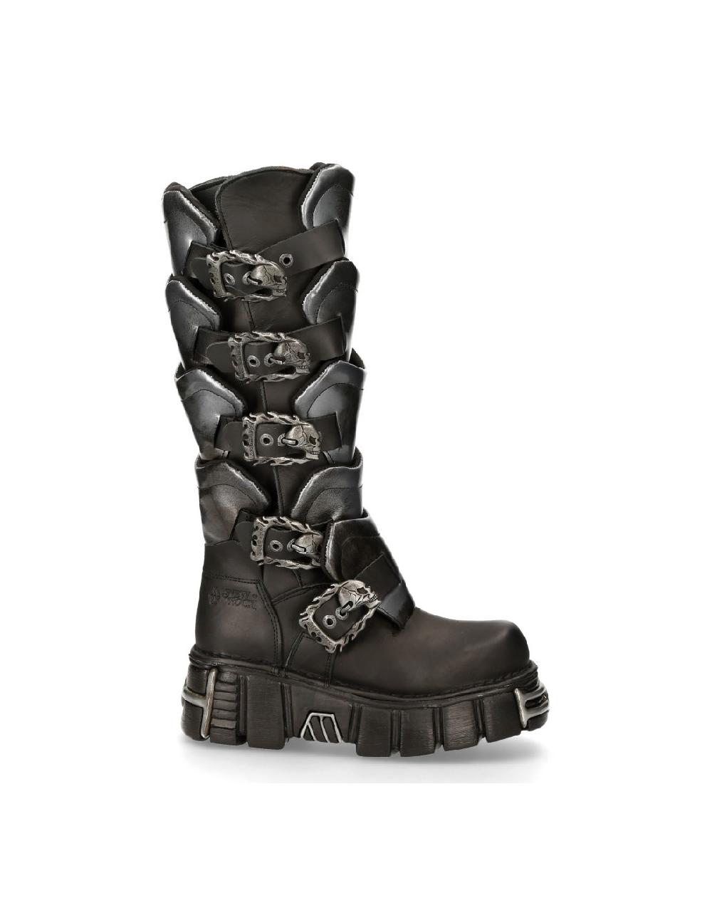 New Rock HIGH BOOT METALLIC M-738-S1