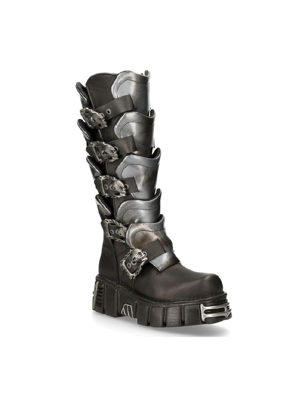 New Rock HIGH BOOT METALLIC M-738-S1