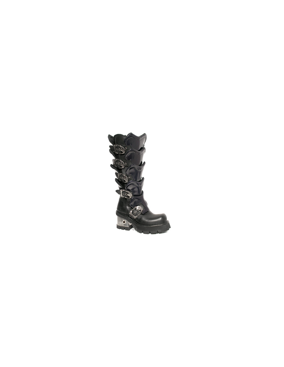 new rock HIGH BOOT METALLIC M-741-C1