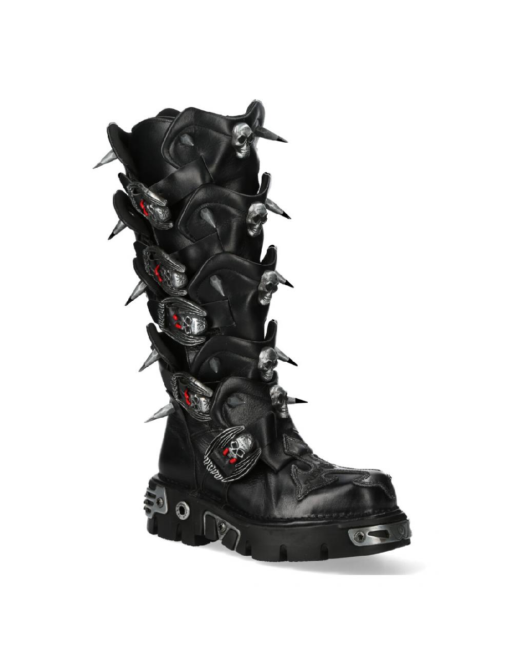New Rock HIGH BOOT METALLIC M-755-C1