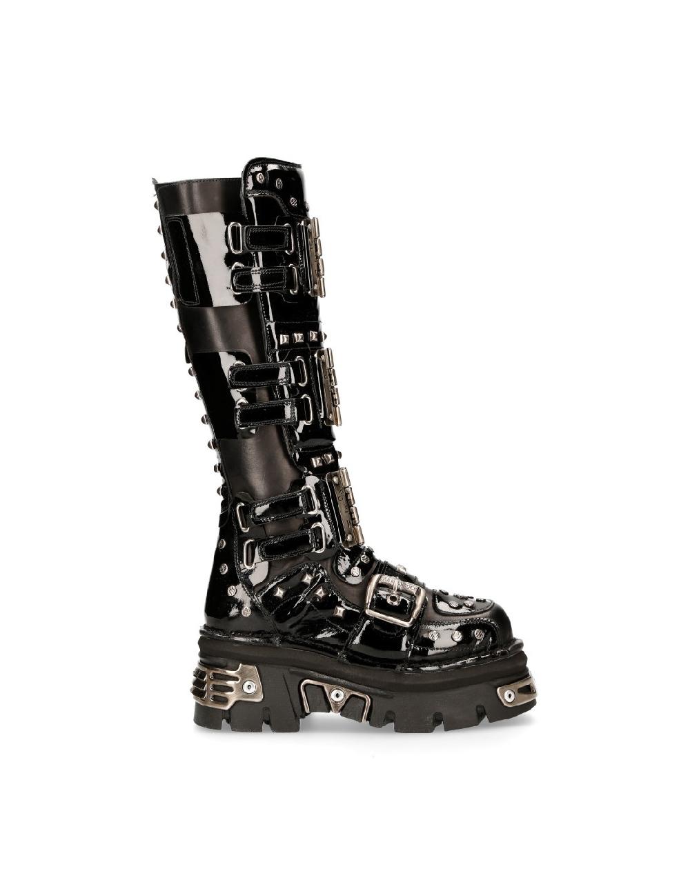 New Rock HIGH BOOT METALLIC M-800-C1