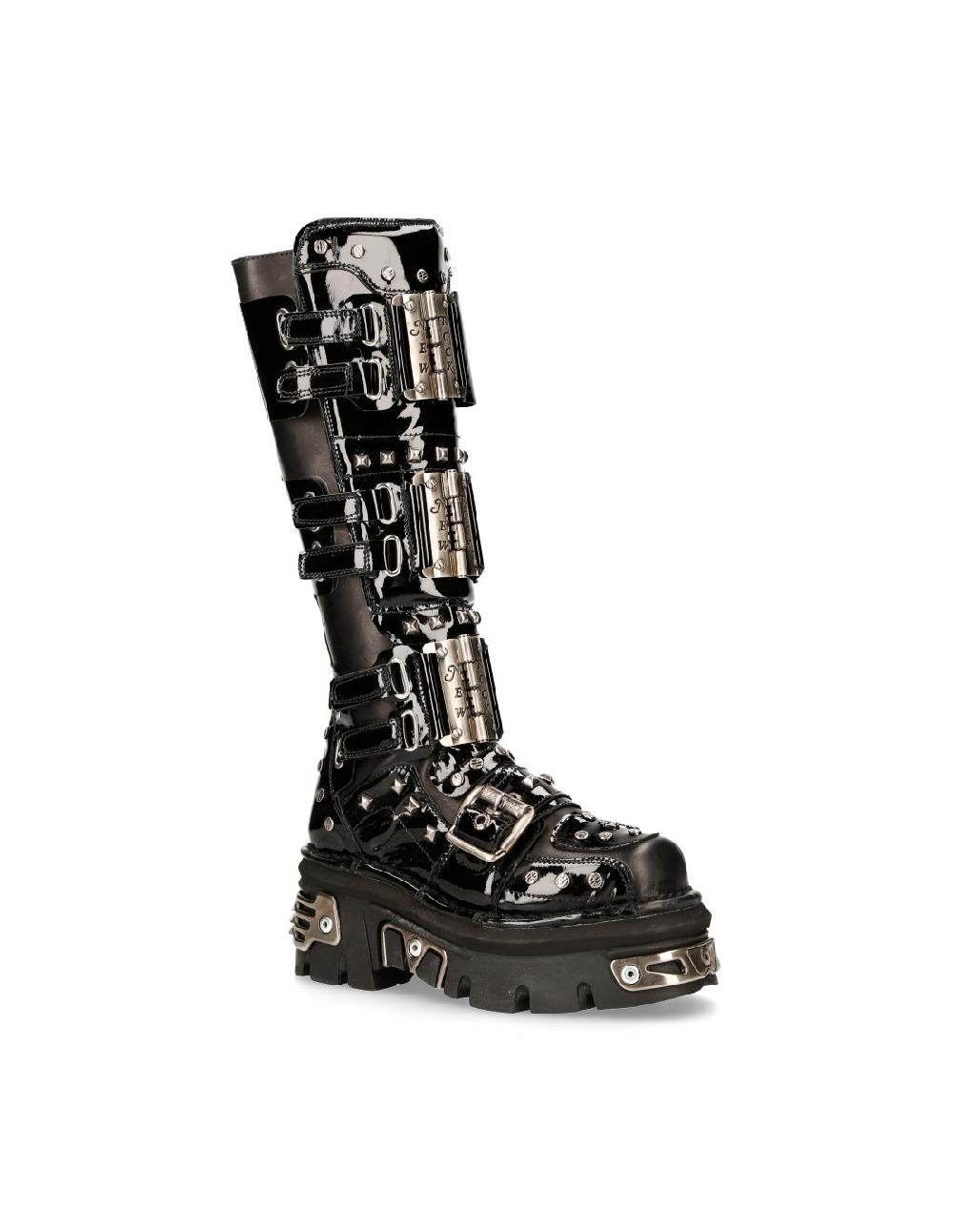 New Rock HIGH BOOT METALLIC M-800-C1