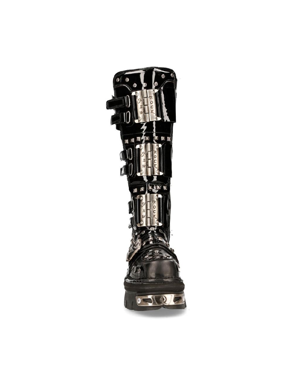 New Rock HIGH BOOT METALLIC M-800-C1