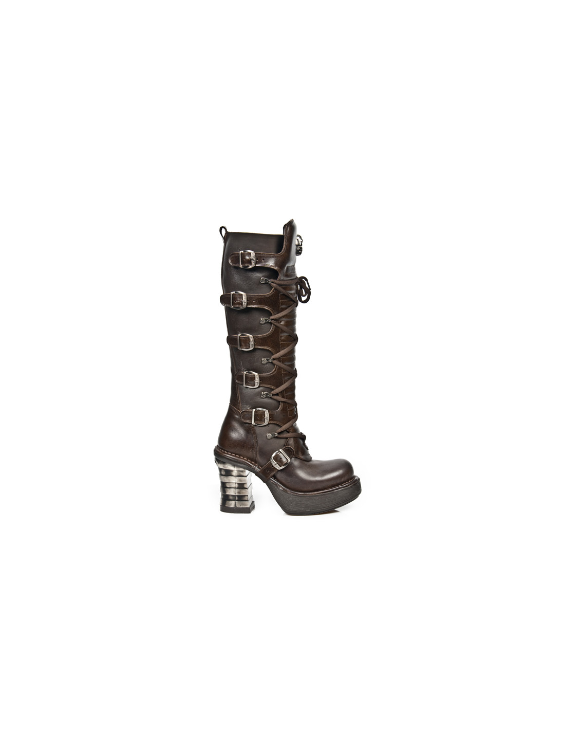 new rock HIGH BOOT METALLIC M-8272-C2