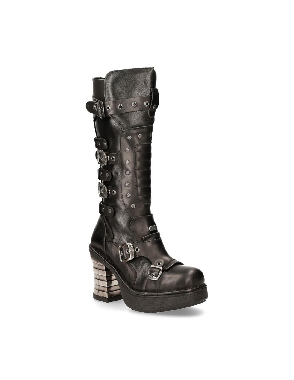 New Rock HIGH BOOT METALLIC M-8353-S1