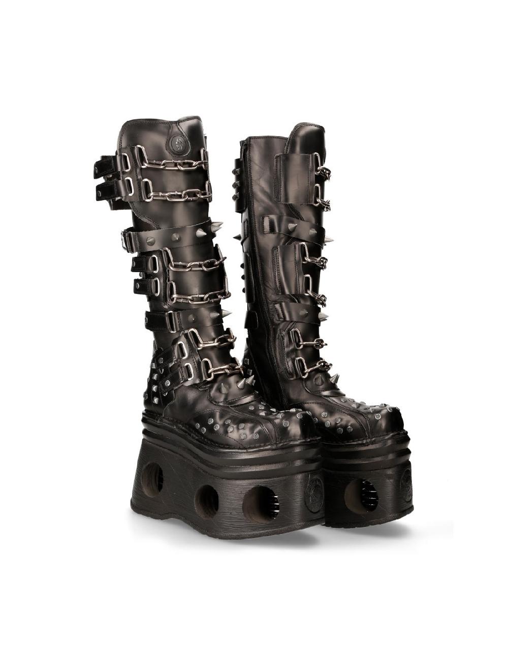 new rock HIGH BOOT NEPTUNO M-734-C4