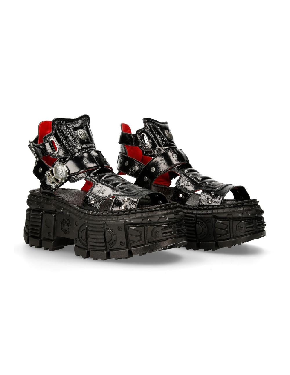 new rock SHOE BLACK TANK M-BIOS104-C6