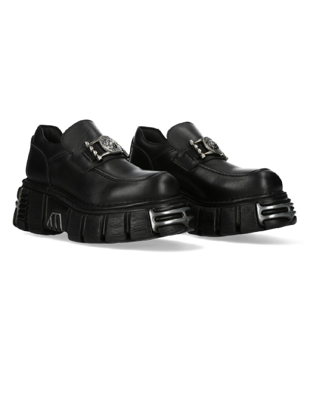 new rock SHOE BLACK TOWER M-895-C8
