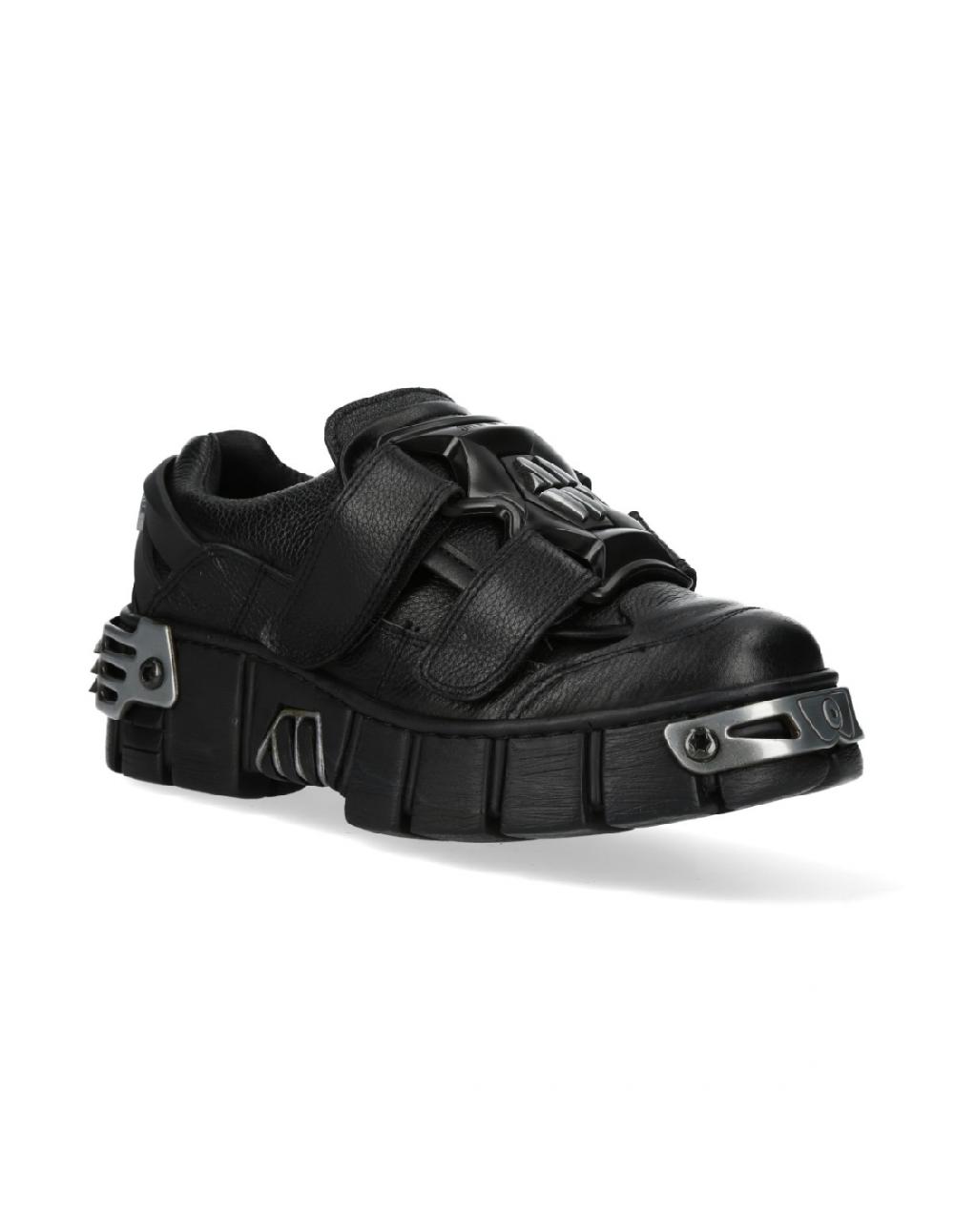 New Rock SHOE BLACK TOWER M-WALL268-C1