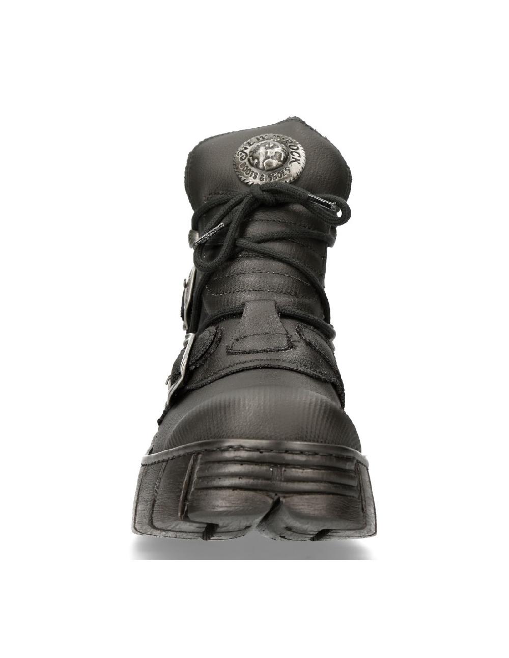 New Rock SHOE BLACK TOWER M-WALL988-V1