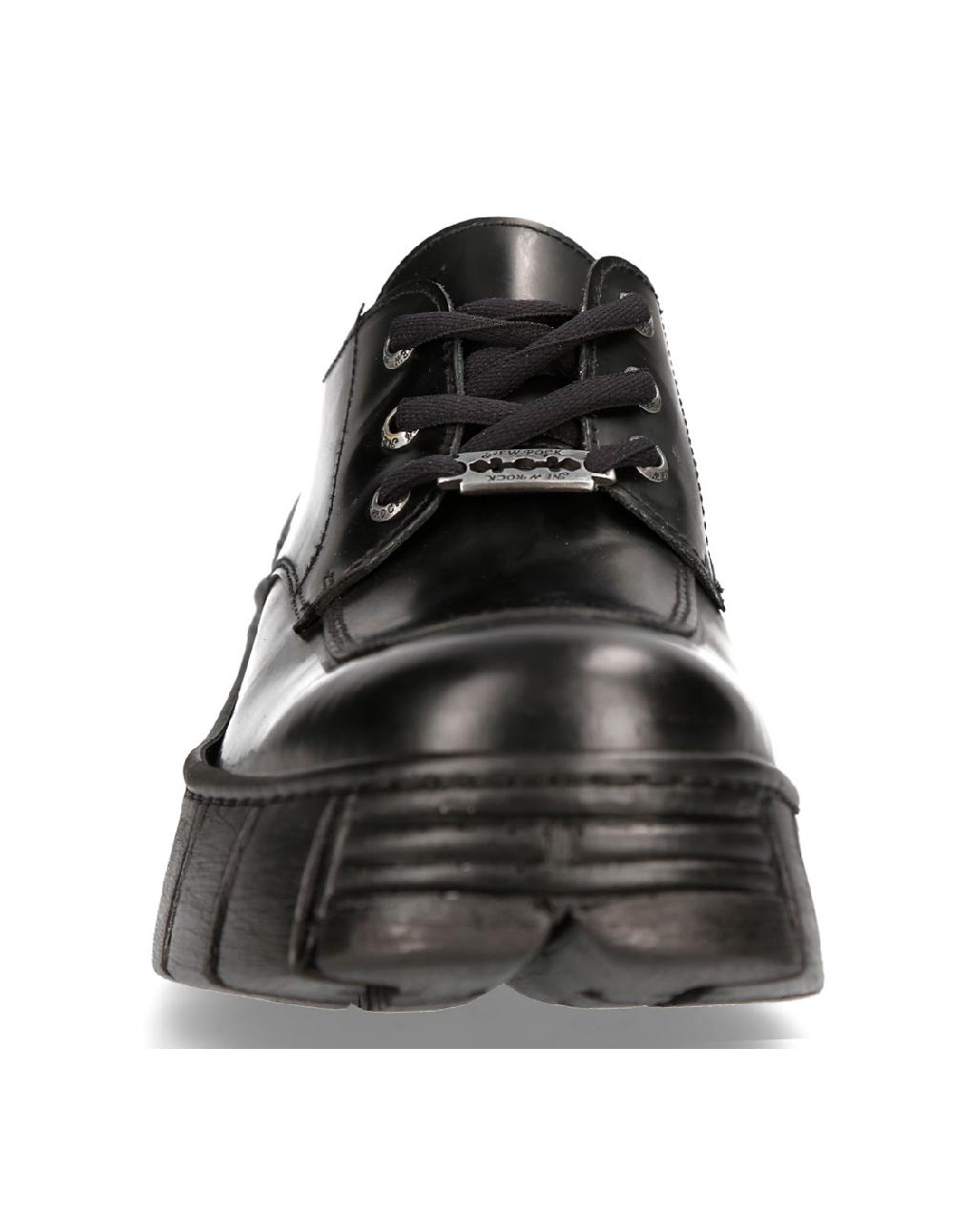 New Rock SHOE BLACK TOWER WITH LACES M-WALL042-S1