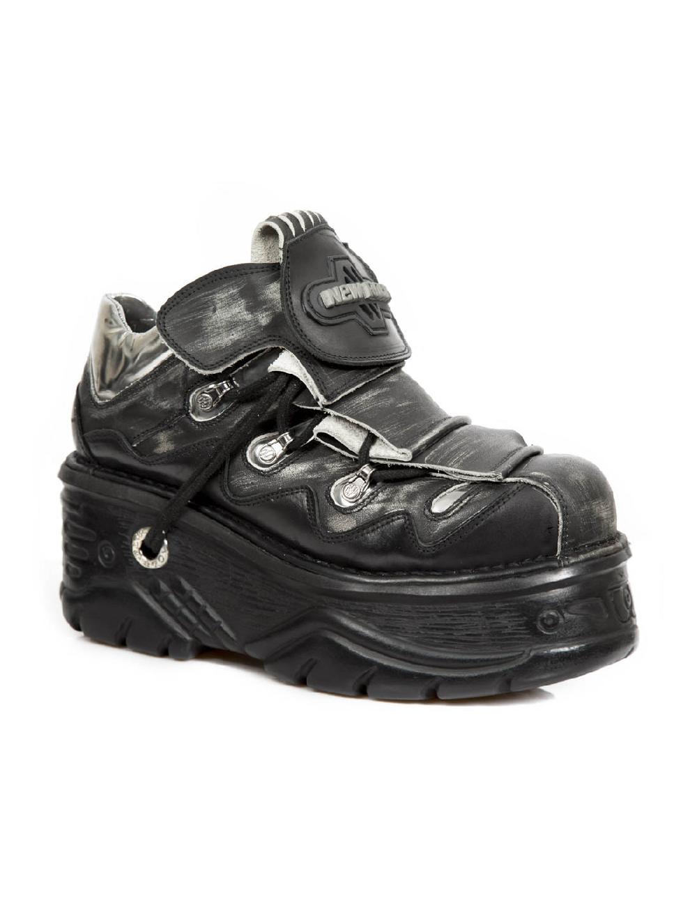 new rock SHOE METALLIC M-1075-C1