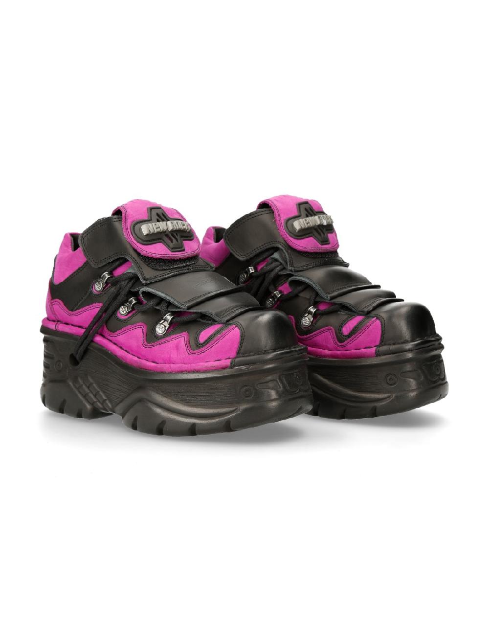 new rock SHOE METALLIC M-1075-C16